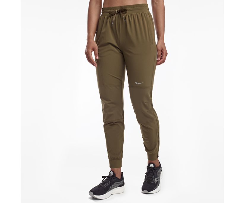 Saucony Summit Jogger Women's Pants Coffee | AU 279LISH